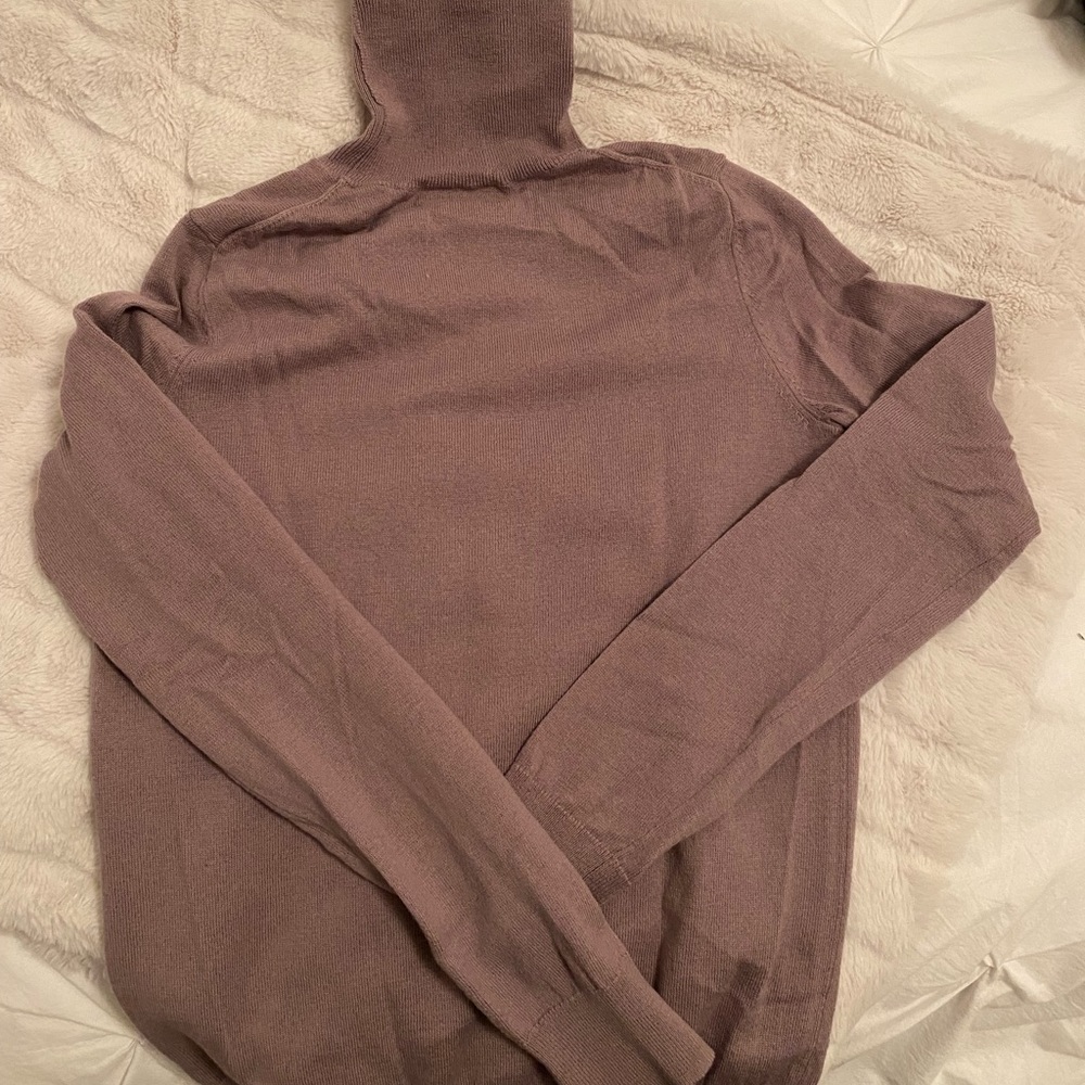 Aritzia Mauve Turtleneck Sweater